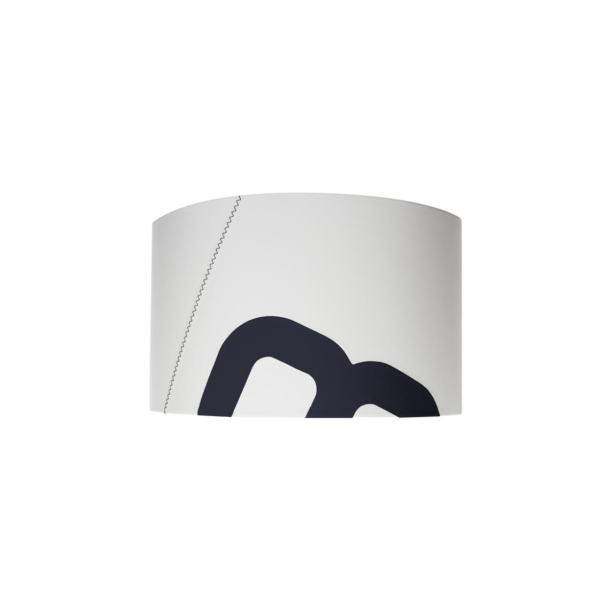 Lampe wand schwarz flur lumbono
