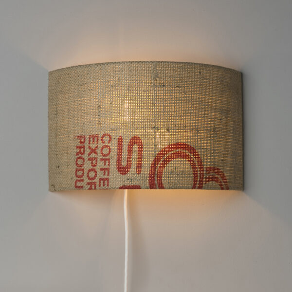 wandlampe upcycling