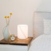 lumbono-tischleuchte-nachtkasten Tischleuchte N°2 Traditionsschiff aus Segel