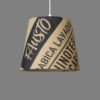 lumbono-konische pendelleuchte-No.66-1 Pendelleuchte N°91 Perlbohne aus Kaffeesack